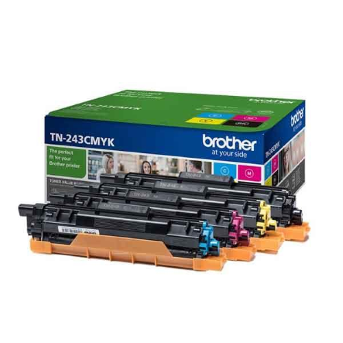 Brother - Multipack Toner - C/M/Y/K - TN243CMYK - 1.000 pag cad.